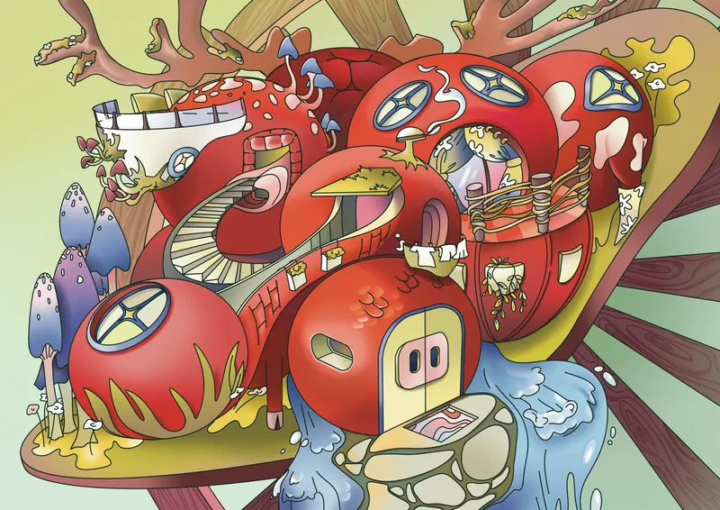 Bollen Hood personal illustration