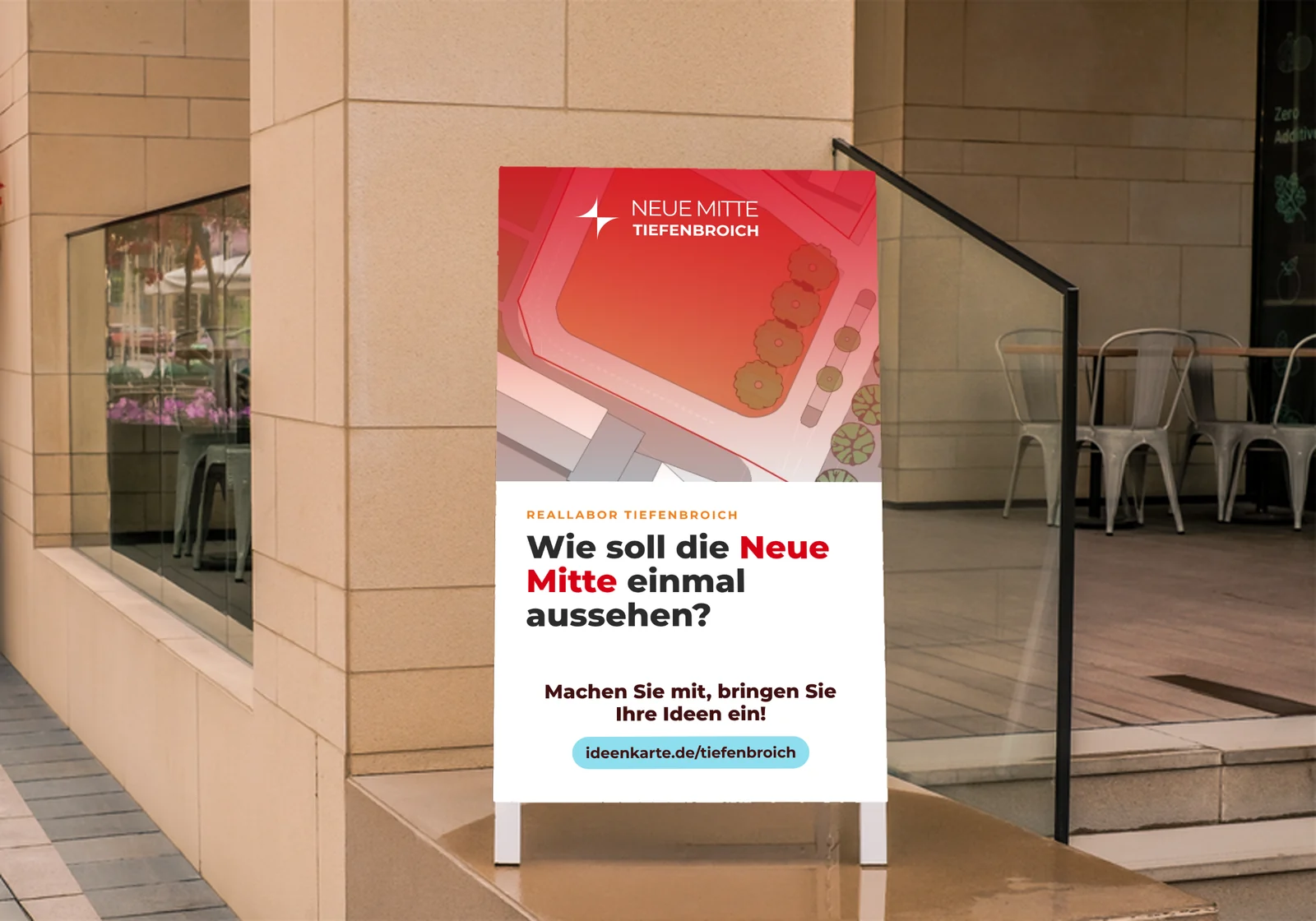 Roll-up at the entrance