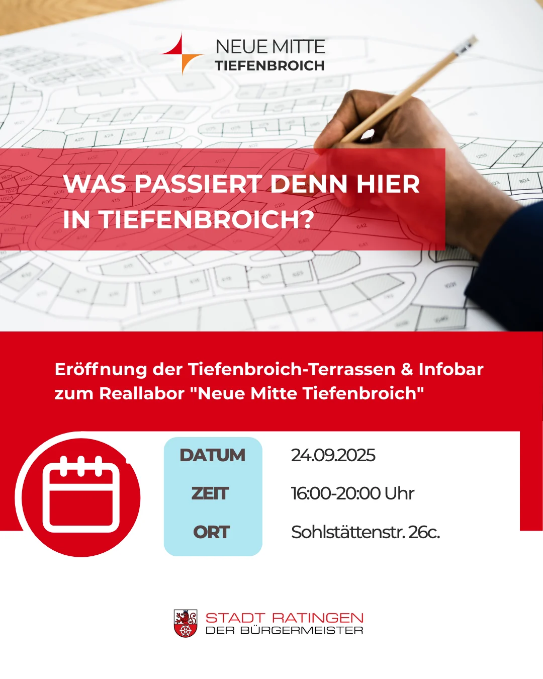 Post 1: Was passiert denn hier in Tiefenbroich?
