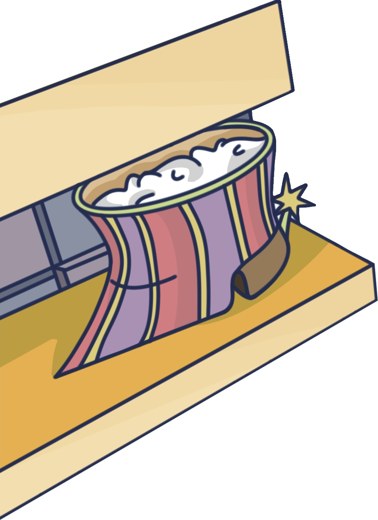 Striped tub